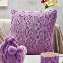Cabled Trio Knitting Pattern