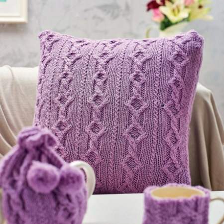 Cabled Trio Knitting Pattern