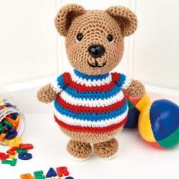 Crochet Tubby Teddy Bear Knitting Pattern