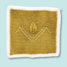 Spring Meadow Blanket Knitalong Part Six: Star and Tulip Knitting Pattern