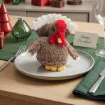 Turkey Chocolate Orange Cover | Christmas Gift Knitting Pattern Knitting Pattern