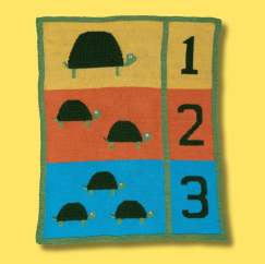 Counting Turtles Baby Blanket Knitting Pattern - Knitting Pattern