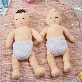 Twin Baby Dolls Knit-Along Part Two: Dollies Knitting Pattern