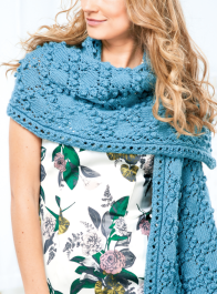Two Way Bobble Wrap Knitting Pattern