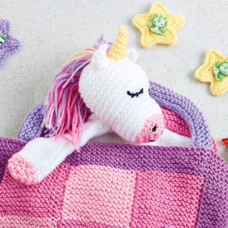Unicorn Accessory & Toy Set Knitting Pattern
