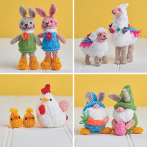 Quick Knit Easter Toys Knitting Patterns Knitting Pattern