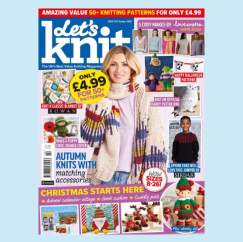 Charts from Let’s Knit issue 225 - Knitting Pattern