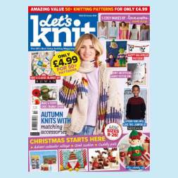 Charts from Let’s Knit issue 225 Knitting Pattern