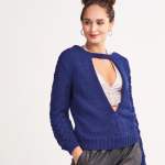 V-Neck Plunge Top Knitting Pattern
