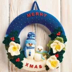 Val Pierce’s Christmas Wreath Knitting Pattern