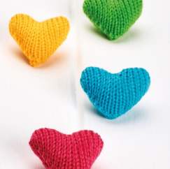 Valentine’s Day Tokens Knitting Pattern