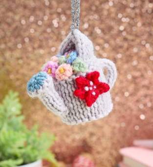 Watering Can Bauble Knitting Pattern Knitting Pattern