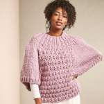 Wide Sleeve Chunky Jumper Knitting Pattern