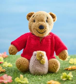 Winnie the Pooh Teddy Bear Knitting Pattern Knitting Pattern