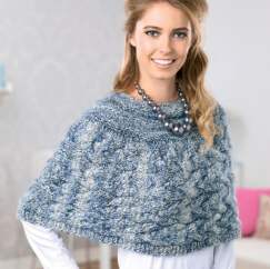 Cabled Capelet Knitting Pattern