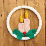 Winter Wreath Knitting Pattern