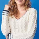 Women’s Cricket Jumper Knitting Pattern