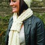 Woolyknit Hat and Scarf Set Knitting Pattern