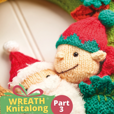 Christmas Wreath Knitalong Part 3 Knitting Pattern