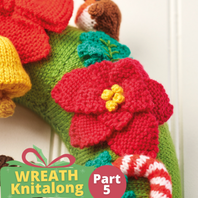 Christmas Wreath Knitalong Part 5
