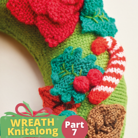 Christmas Wreath Knitalong Part 7 Knitting Pattern