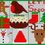 Exclusive Christmas motifs Knitting Pattern