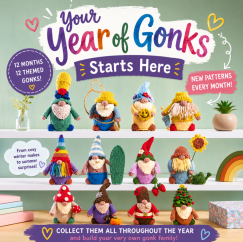 A Year of Gonk Knitting Patterns - Knitting Pattern