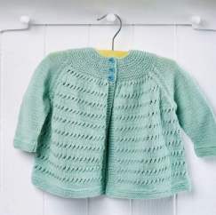 Easy Baby Cardi Knitting Pattern