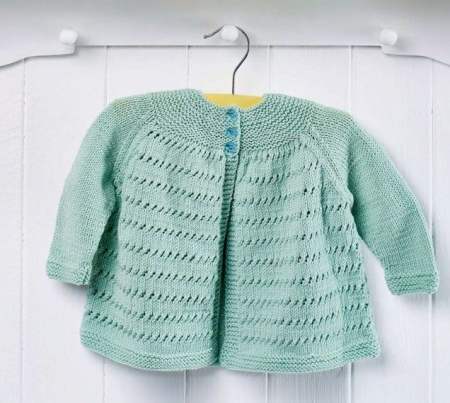 Easy Baby Cardi Knitting Pattern