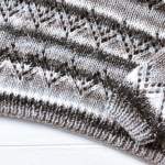 Zig-zag Eyelet Jumper Knitting Pattern