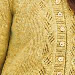 Zig-zag Pattern Cardigan Knitting Pattern