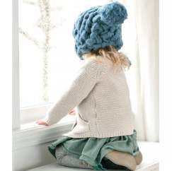 Adult & Child Ski Hat Knitting Pattern