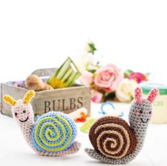  Amigurumi Snails Knitting Pattern