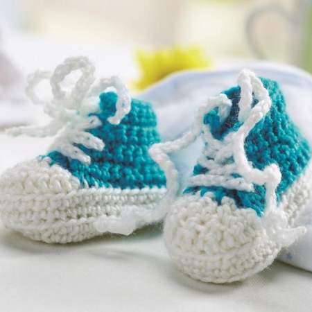 Baby Trainers crochet Pattern