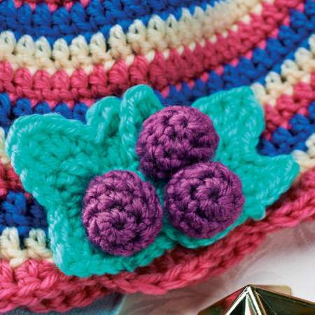 Berry Crochet Baby Hat crochet Pattern