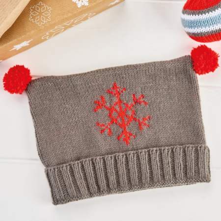Baby’s First Christmas: Baby Hat Knitting Pattern