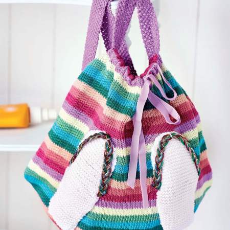 Beach bag | Knitting Patterns | Let's Knit Magazine