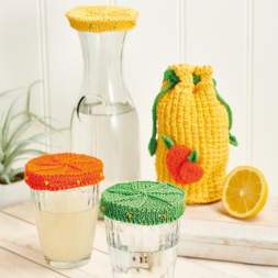 Beaded Tumbler Covers Knitting Pattern Knitting Pattern