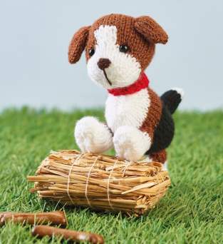 Toffee the Beagle: Knitted Dog Collection Knitting Pattern