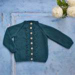 Bobble and Cable Baby Cardigan Knitting Pattern Knitting Pattern