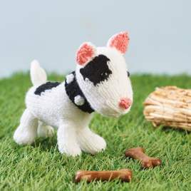 Star the Bull Terrier: Knitted Dog Collection Knitting Pattern