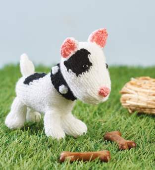 Star the Bull Terrier: Knitted Dog Collection Knitting Pattern