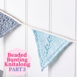 Beaded Bunting Knitalong