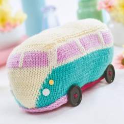 Cuddly Campervan Knitting Pattern
