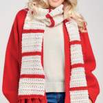Charming Candy Stripe Scarf Knitting Pattern