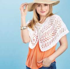 Lacy Capelet Knitting Pattern
