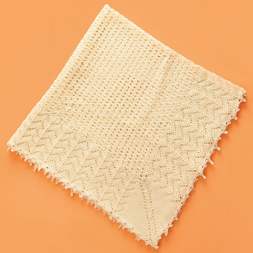 Christening Shawl Knitting Pattern