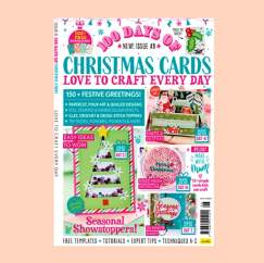 100 Days of Christmas Cards Bonus Patterns Templates Issue 8 Knitting Pattern