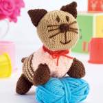 Beginner Cat Soft Toy Knitting Pattern Knitting Pattern