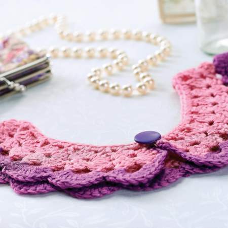 Crochet Lace Collar crochet Pattern
